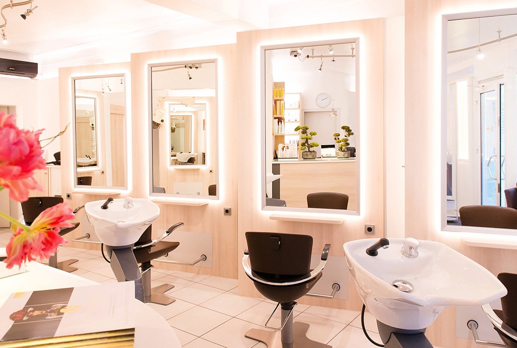Produktwelt im Salon Linda Spitzer